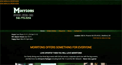 Desktop Screenshot of morrtons.com